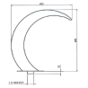 Cascade Inox 350 mm Astralpool