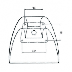 Cascade Inox 500 mm Astralpool