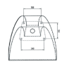 Cascade Inox 500 mm Astralpool
