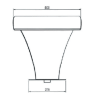 Cascade Inox 500 mm Astralpool