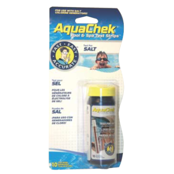 Languettes d'analyse AQUACHECK SEL Blanc Titrage du sel
