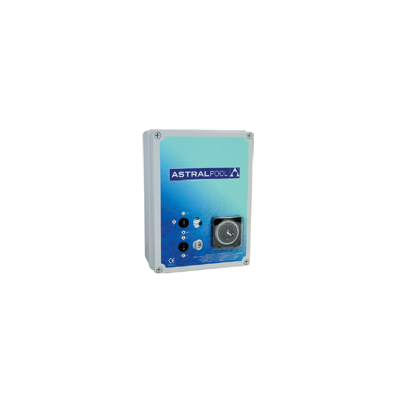 Coffret électrique pour filtration + projecteur LED 100 W 6 à 10 A