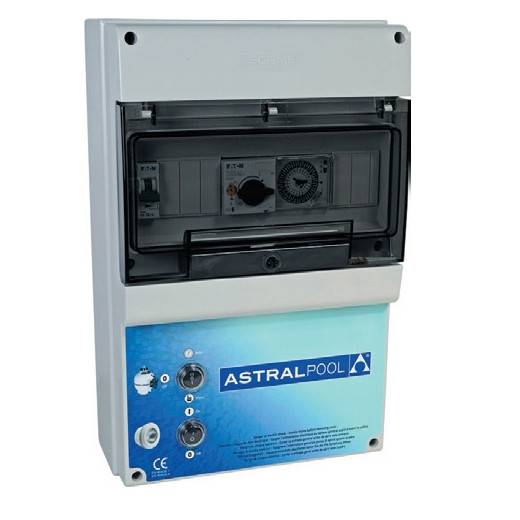 Coffret Electrique LUXE Astral 6 à 10 A - Filtration + Transformateur 100 W