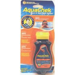 Languettes d'analyse AQUACHECK ORANGE 3 EN 1 (OXYGENE ACTIF)