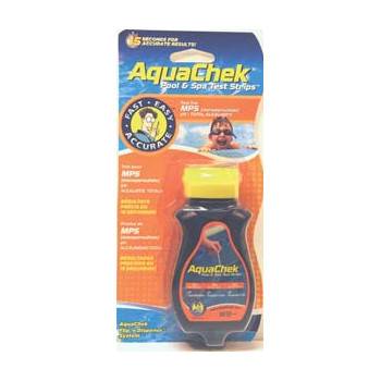 Languettes d'analyse AQUACHECK ORANGE 3 EN 1 (OXYGENE ACTIF)