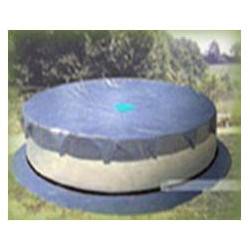 Bâche Tapis de sol polyéthylène pour piscine ronde diam 540
