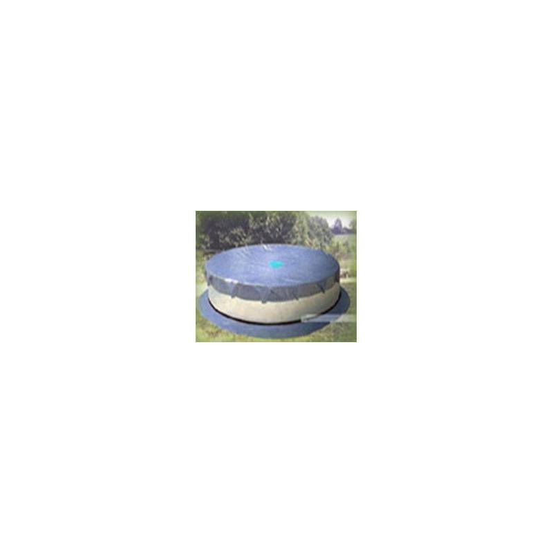 Bâche Tapis de sol polyéthylène pour piscine ronde diam 540