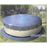 Bâche Tapis de sol polyéthylène pour piscine ronde diam 540