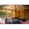 Pool House Bar Bois THT Double Paroi Ventelles