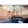 Bar Pool House Bois THT Cloison Pleine 14.4m²