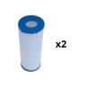 Lot de 2 Cartouches de filtration pour filtre Hayward C500