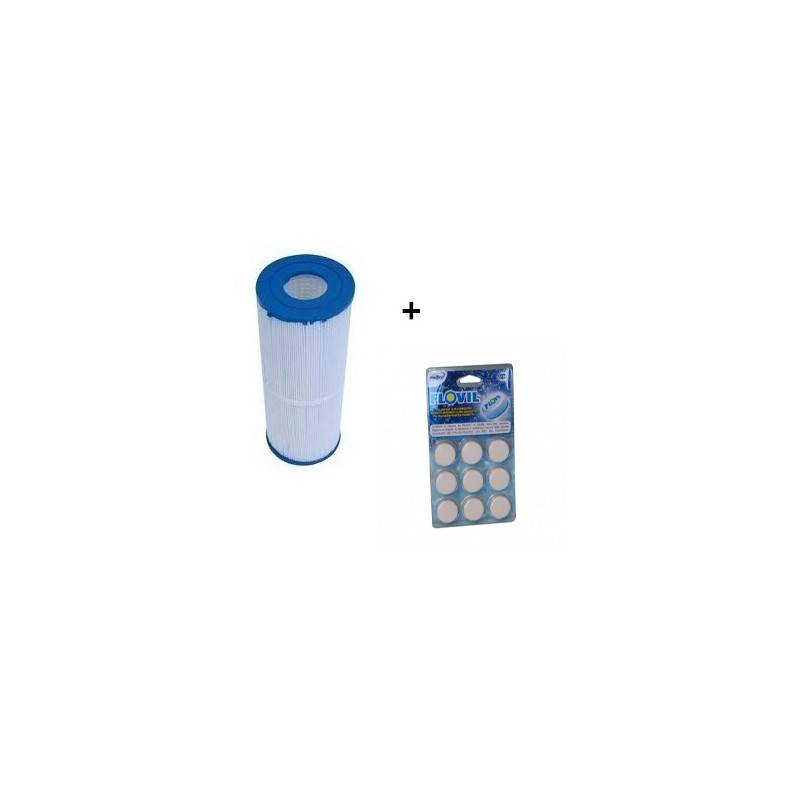 Cartouche de filtration pour filtre Hayward C500 avec Flovil