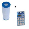 Cartouche de filtration pour filtre Hayward C500 avec Flovil
