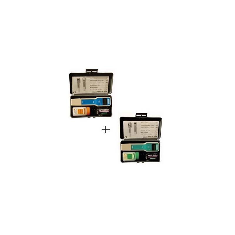 Pack testeurs électroniques sel + pH