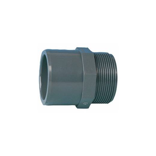 Embout fileté mâle PVC à coller Diamètre 50 mm x 2"