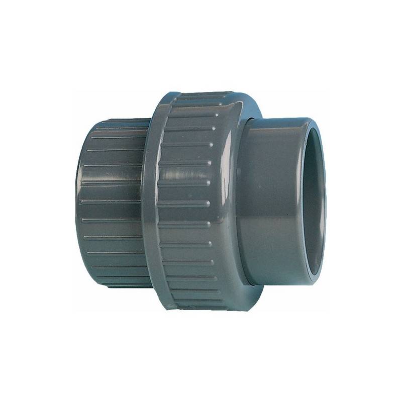 Raccord union 3 pièces Diamètre 50 mm à coller