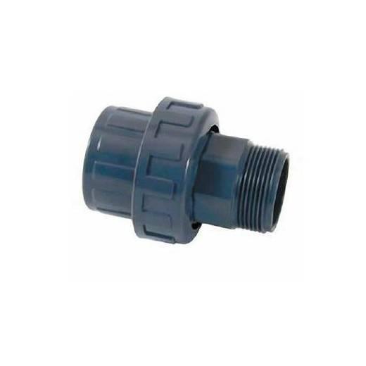 Raccord union 3 pièces Diamètre 50mm 1" 1/2 à coller / M à visser