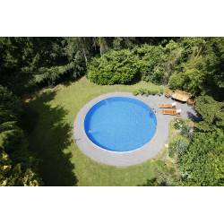 Kit piscine enterrée ronde diamètre 4,5 m 150 cm - Aqualux