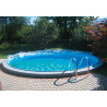 Kit piscine enterrée ronde diamètre 4,5, 120 cm - Aqualux