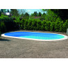 Kit piscine enterrée ovale 7 x 3,5 120 cm - Aqualux