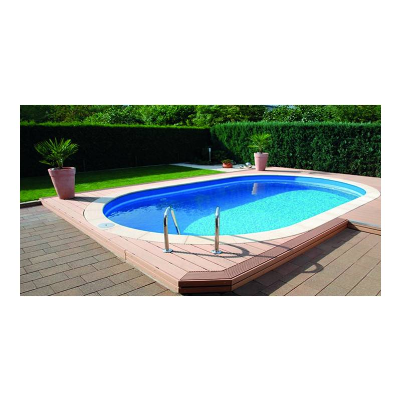 Kit piscine enterrée ovale 7 x 3,5 150 cm - Aqualux