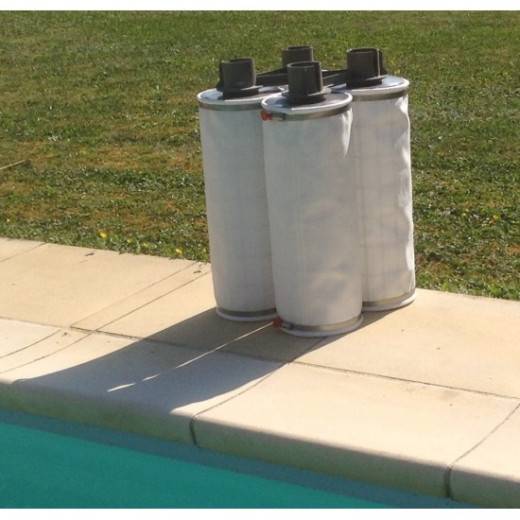 Lot de 4 Cartouches de filtration EasyFilter brevetée compatible Hayward C3025 / CX 580 XRE