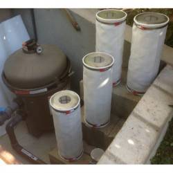 Lot de 4 Cartouches de filtration EasyFilter brevetée compatible Hayward C3025 / CX 580 XRE