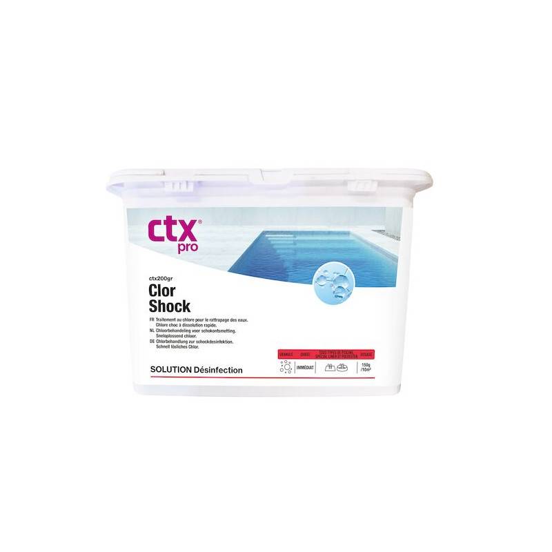 Chlore rapide granulés CTX 200GR, 5 kg ASTRAL/CTX