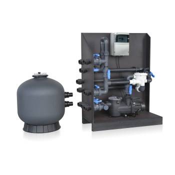 Système de filtration All In Pall avec pompe MKB - VIPOOL 10m3/h