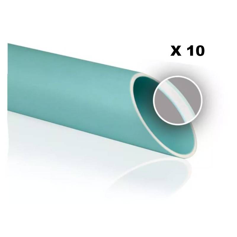 Lot 10 Tuyaux PVC FITT B-ACTIVE Rigid PN16 Ø50mm - 2m