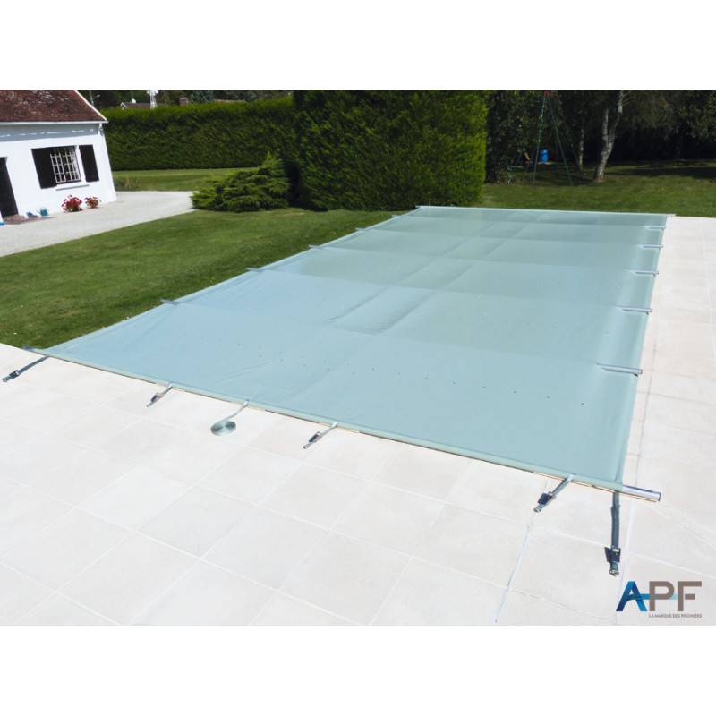Bâche à barres piscine sur mesure EXCEL +