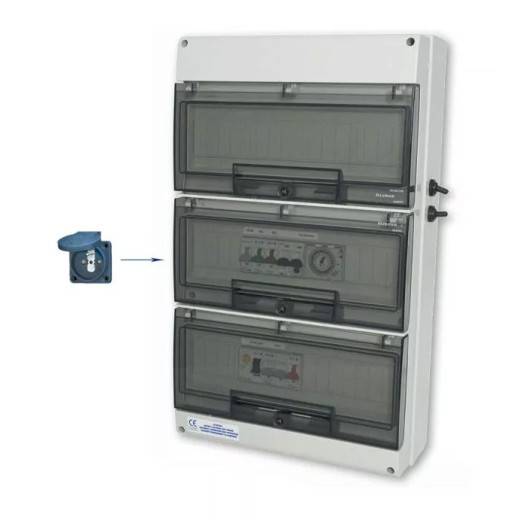 Coffret électrique Tranquility Astral 300W 4 à 6 A + disjoncteur 16A mono