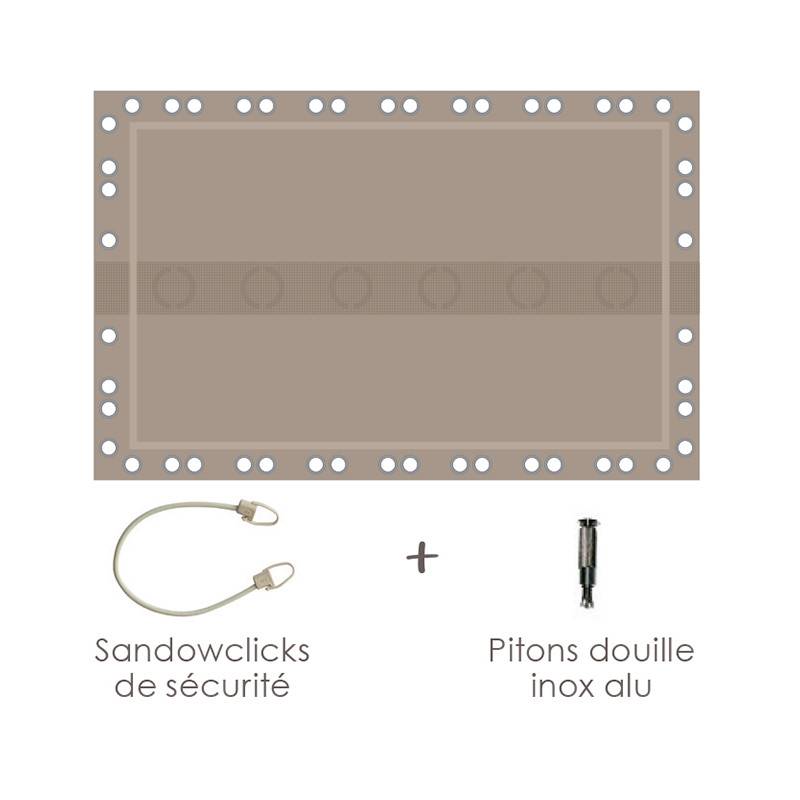 Bâche hivernage piscine IRAKLIA opaque APF