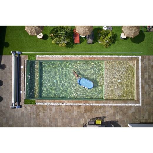 Bâche à barres piscine motorisée EDEN APF