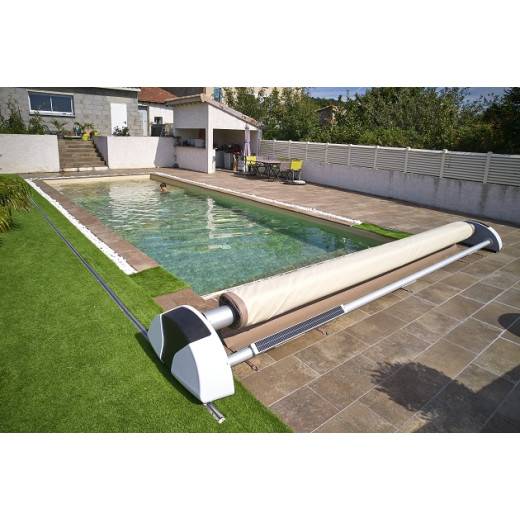 Bâche à barres piscine motorisée EDEN APF