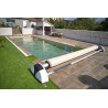 Bâche à barres piscine motorisée EDEN APF