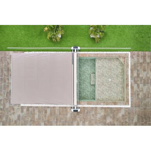 Bâche à barres piscine motorisée EDEN APF