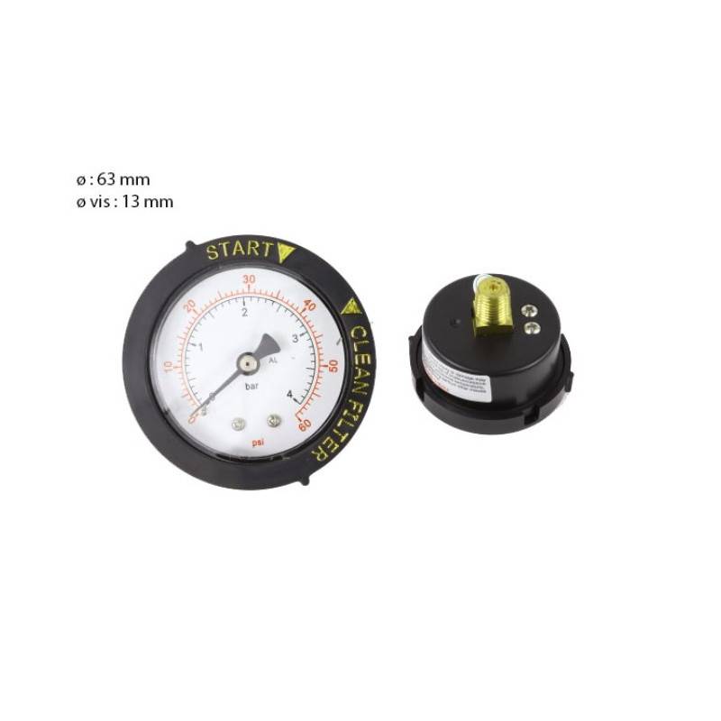 Manomètre R152046 filtre Triton PENTAIR