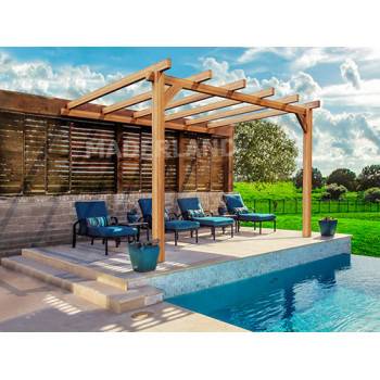 Pergola en bois Le Mans MADERLAND
