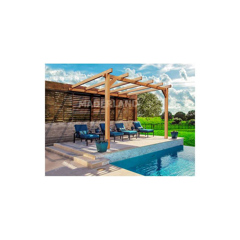 Pergola en bois Le Mans MADERLAND
