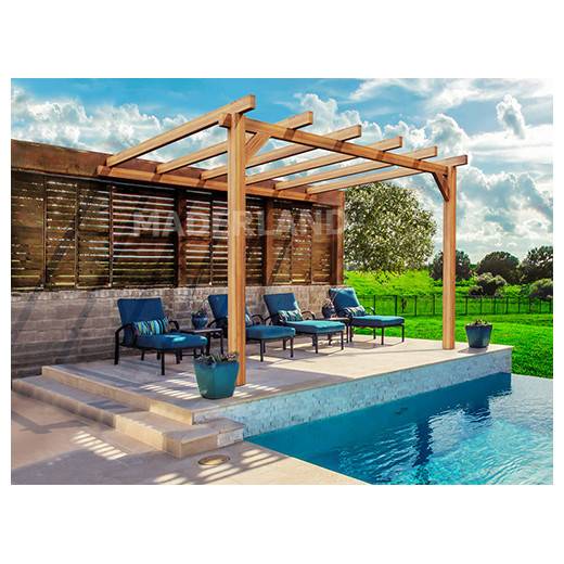 Pergola en bois Le Mans MADERLAND