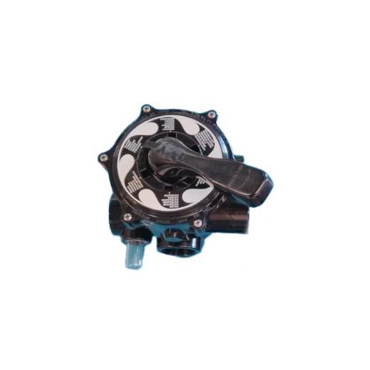 Vanne Filtration Manuelle 1½" Noir - Montage Classic