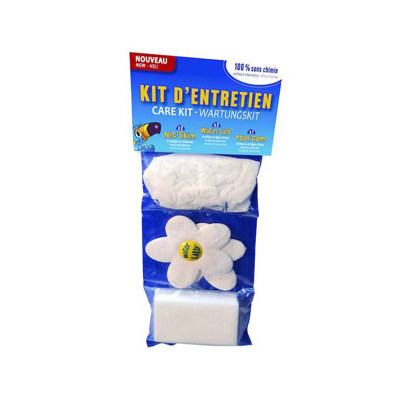 Kit d'entretien piscine Toucan