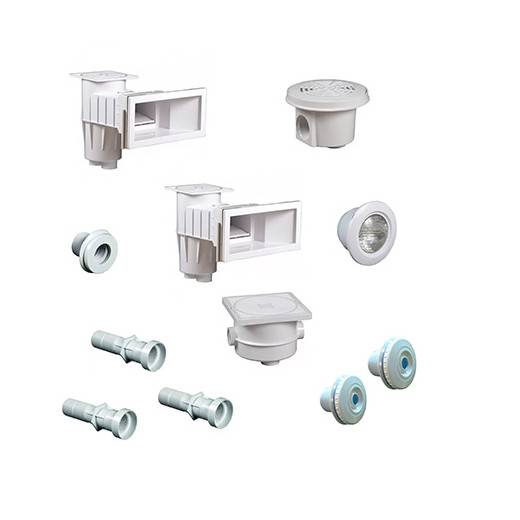 Kit pièces à sceller piscine liner Hayward 8 x 4 m