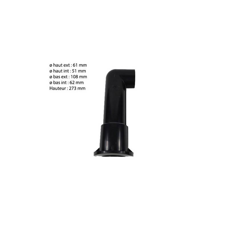 Coude inférieur/supérieur SX0210CD filtre à sable HAYWARD