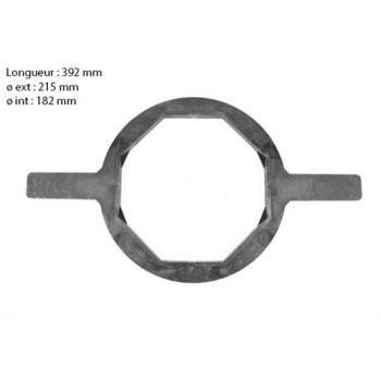 Clé de couvercle R154512 Filtre Tagelus / Triton PENTAIR
