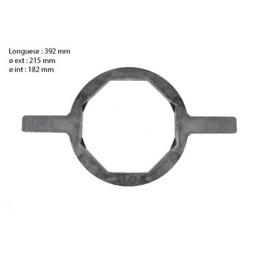 Clé de couvercle R154512 Filtre Tagelus / Triton PENTAIR
