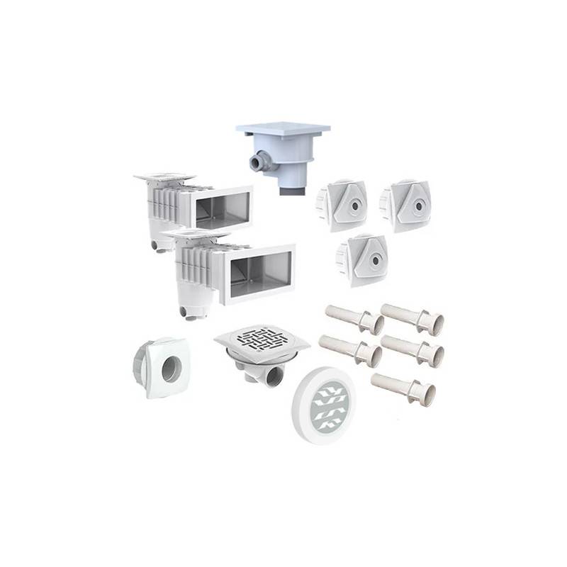 Kit pièces à sceller liner Weltico Design A400 - Piscine 8 x 4 m