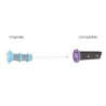 Cellule électrolyseur compatible Pacific 40 Astralpool®