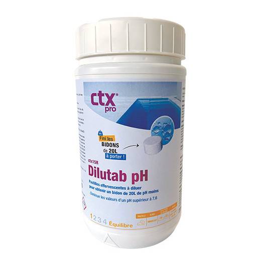 Ph moins Dilutab pH CTX-15R 800g